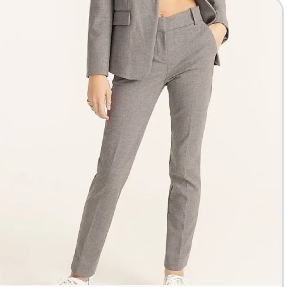 J Crew Cameron Slim Cropped pant in four season